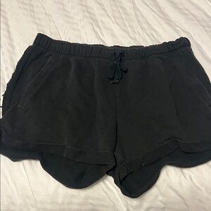 PINK Victoria's Secret Black Athletic Shorts